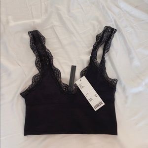 UO Out From Under Gigi Lace Trim Bra top